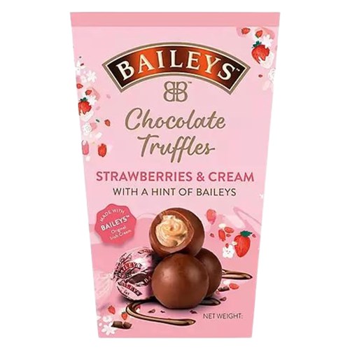 Baileys Strawberries And Cream Truffles 250g